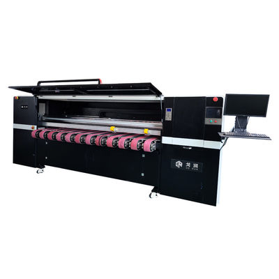 آلة الطباعة النافثة للحبر الرقمية الكرتون المضلع للبيع