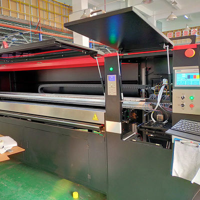 آلة الطباعة الملونة CMYK آلة الطباعة الرقمية للصندوق المموج
