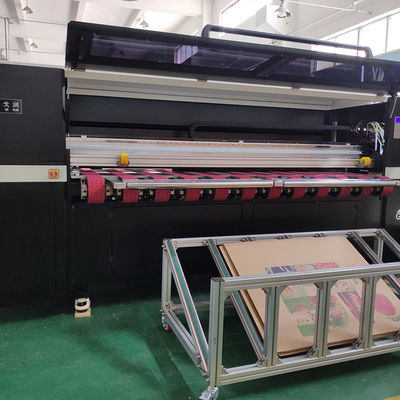 آلة الطباعة الرقمية Cmyk طابعات الكرتون المموج 700m2 / H